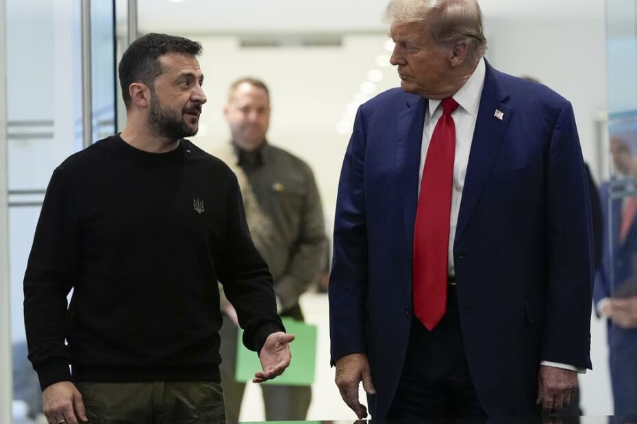 Trump living in Russian-made ’disinformation space’, says Ukraine President Zelenskyy