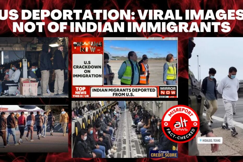 Trump's Immigration Crackdown: Images of handcuffed Guatemalan, Mexican immigrants shared as Indian deportees - Alt News