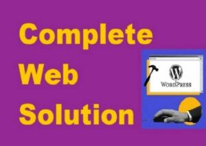 We Will Give You A Complete Web Solution For Your Business From Domain to Website