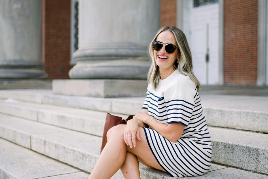 What Sneakers to Wear with Dresses (and how to style)