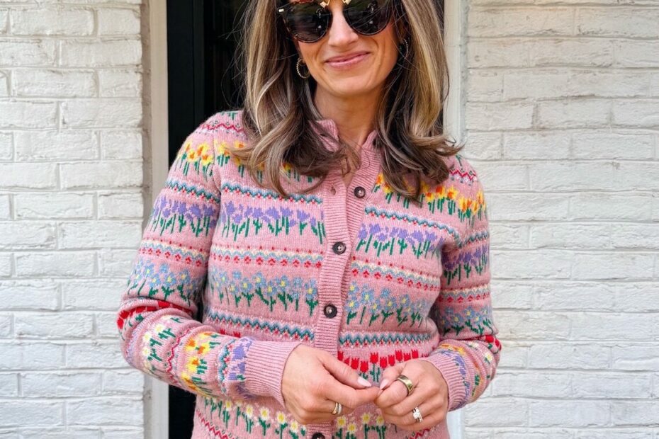 What to Wear Under a Cardigan (for Classic Style)