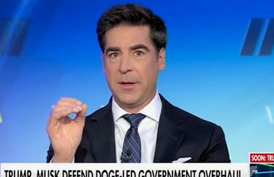 When Republicans Said They Wanted Federal Workers Fired, They Didn't Mean Jesse Watters's Friends!