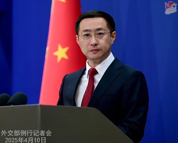 Chinese foreign ministry spokesperson Lin Jian. (Photo/Ministry of Foreign Affairs)