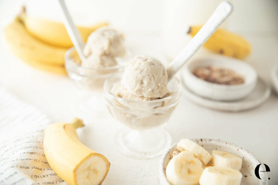 2-Ingredient Banana Ice Cream (Dairy-Free) | Elizabeth Rider