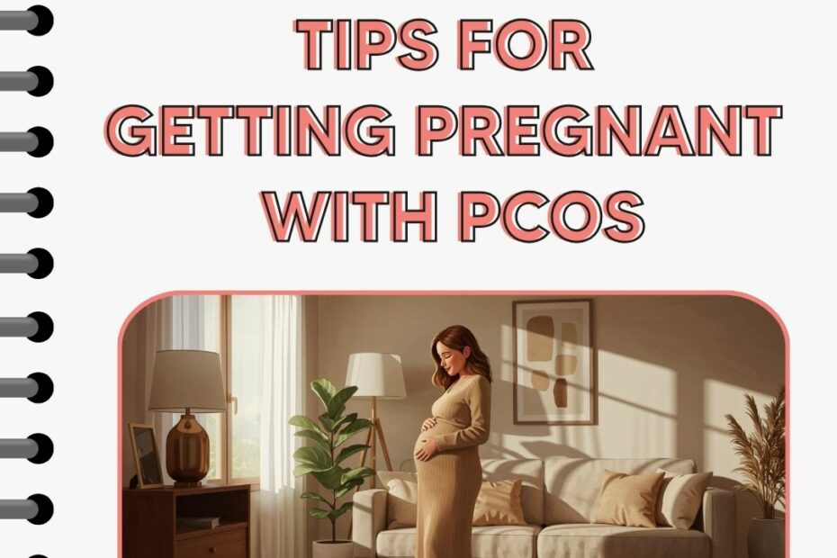 tips for getting pregnant with pcos
