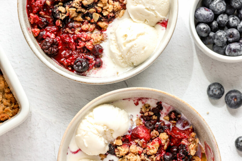 Berry Crisp - Peanut Butter Fingers