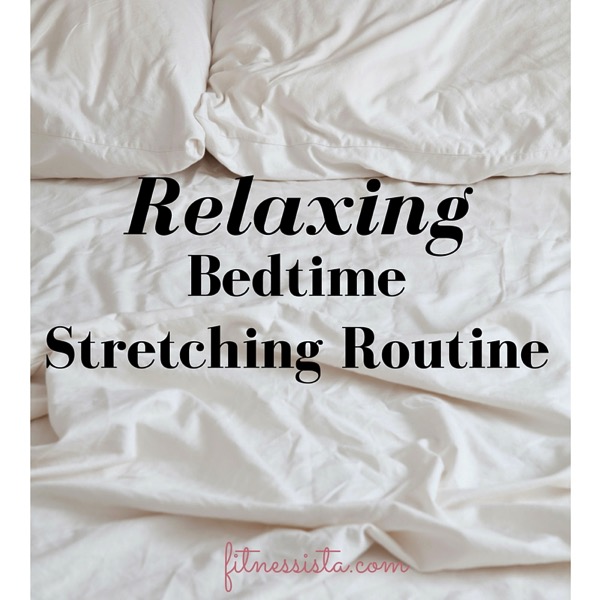 Relaxing Bedtime Stretch Routine Graphic