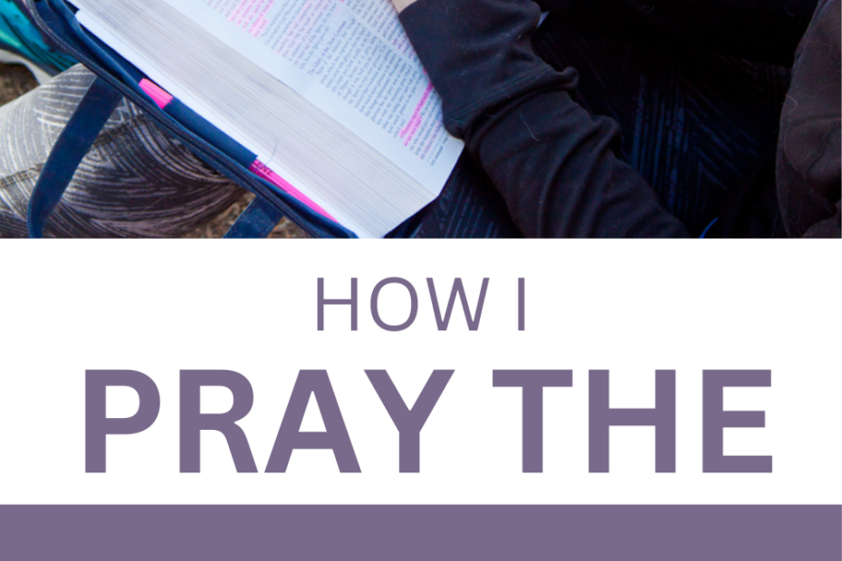 How I Pray The Names Of God