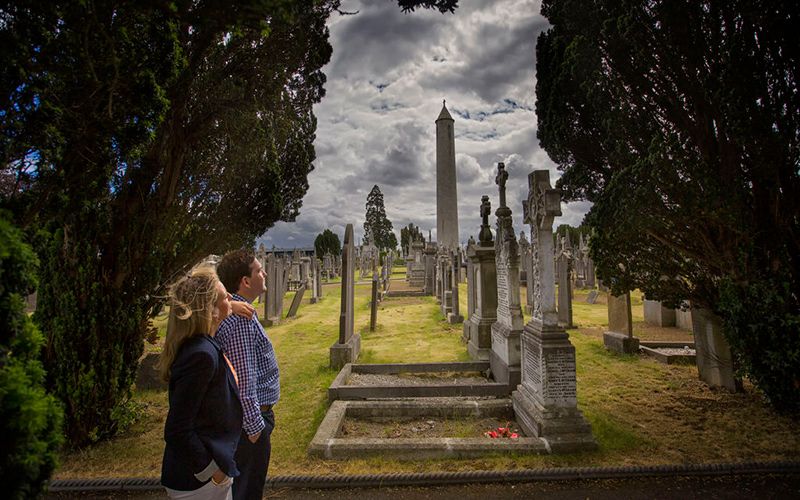 Glasnevin Cemetery, Dublin - just one of the many places you can discover your ancestors in Ireland.
