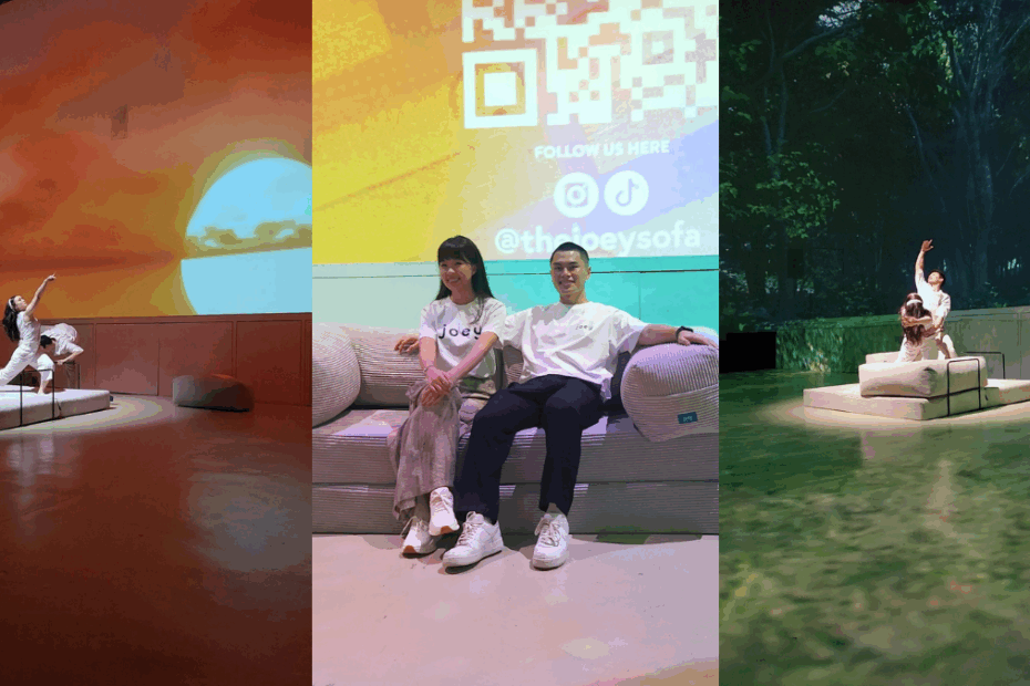 Joey Sofa's performance in REXKL was the most creative furniture showcase we've seen