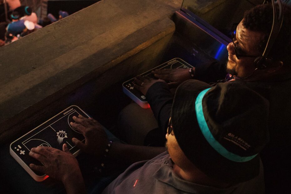 Sports teams adopt tactile tech for blind and low-vision fans