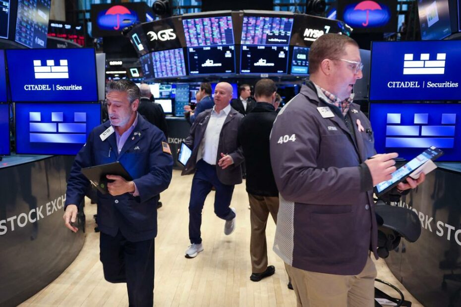 U.S. stocks join global selloff on rising recession worries as Trump holds firm on tariffs