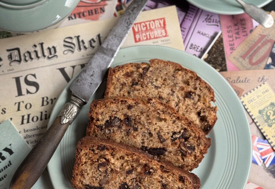Wartime Date and Walnut Loaf - Lavender and Lovage