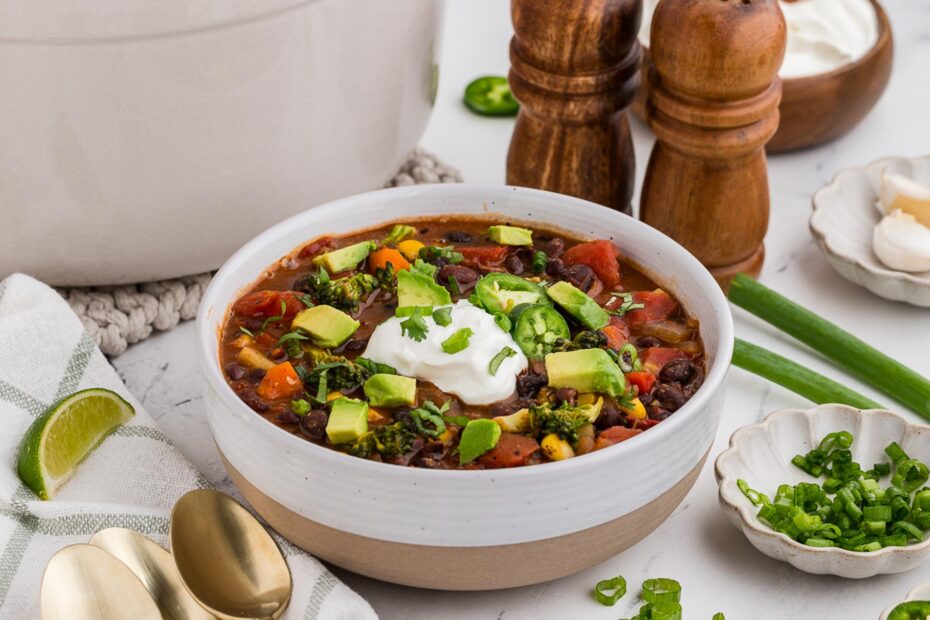 Black Bean Veggie Chili