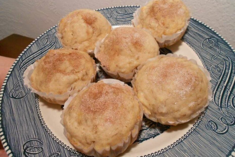 Close up of my recipe for low sugar banana nut muffin