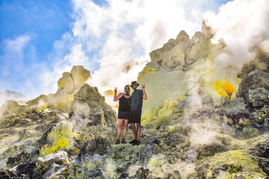 Hiking to the Sulfur Mines on Isabela Island, Galapagos