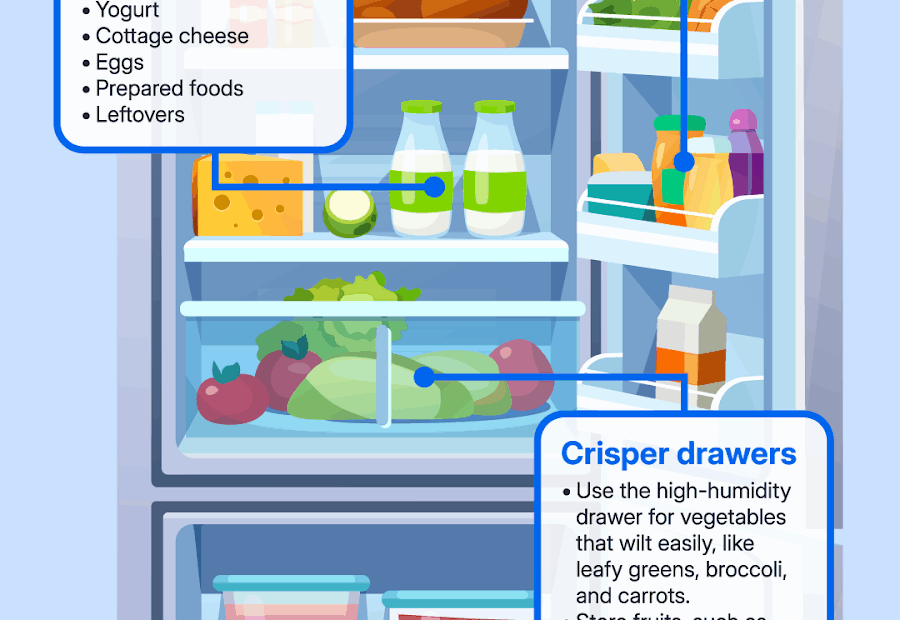 How To Organize Your Fridge So Nothing Gets Lost Or Wasted