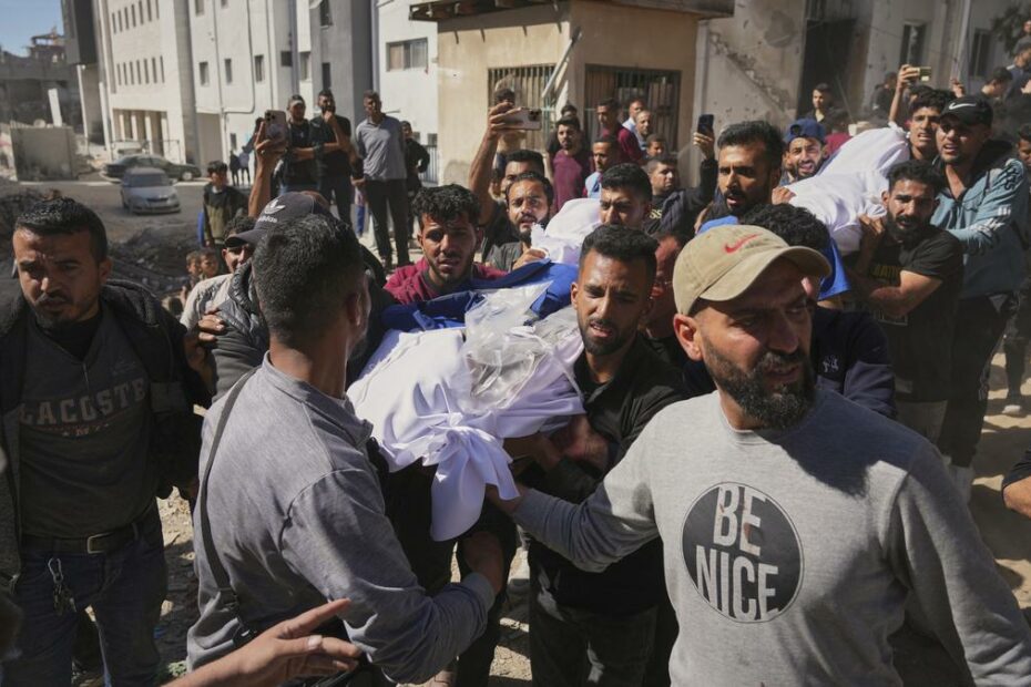 Israeli strikes across Gaza kill at least 92 as Israel prepares to ramp up its offensive