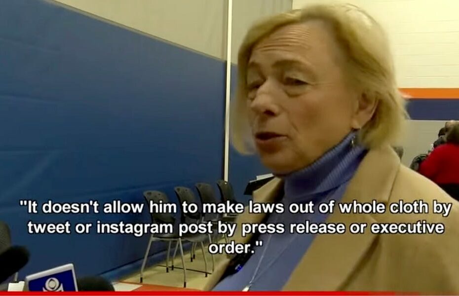 Maine Governor Janet Mills Saw Trump In Court, Handed Him His Whole Hairy Ass