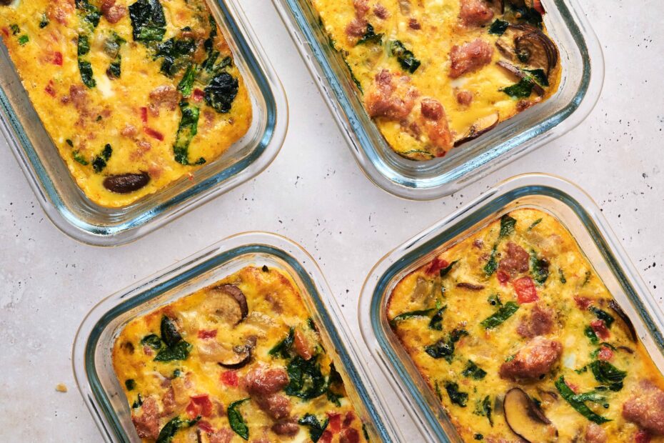Meal Prep Breakfast Eggs