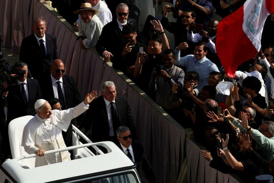 Pope Leo XIV vows to work for unity so Catholic Church becomes sign of peace in the world