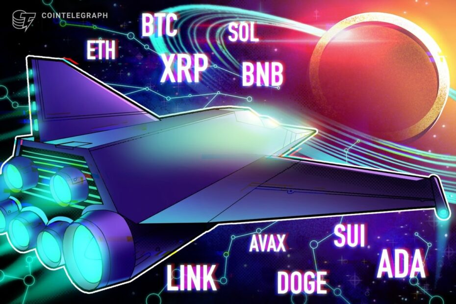 Price predictions 5/14: BTC, ETH, XRP, BNB, SOL, DOGE, ADA, SUI, LINK, AVAX