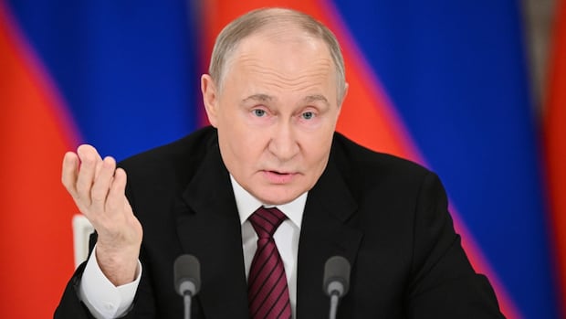 Putin proposes restarting direct peace talks with Ukraine 'without preconditions' | CBC News