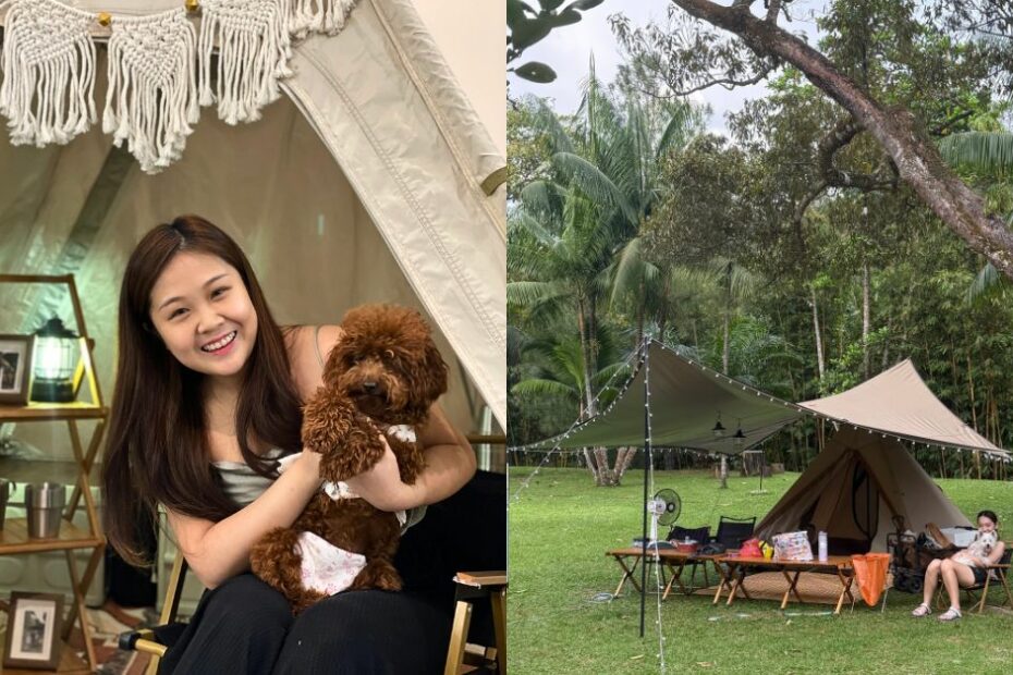 She turned her family’s land in Bentong into a cosy, pet-friendly glamping campsite