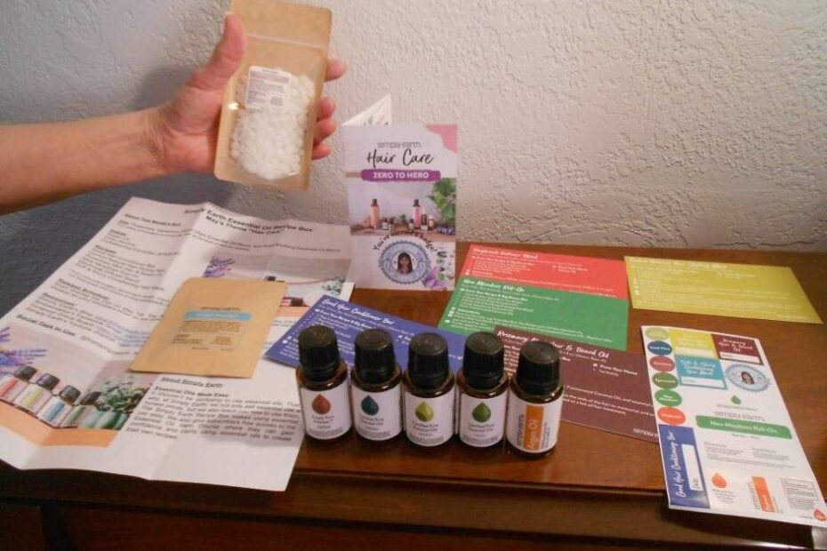 Simply earth essential oil box may 2025