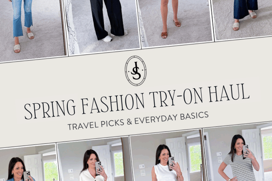 Spring Try-On Haul: Travel Picks & Everyday Basics | Jo-Lynne Shane