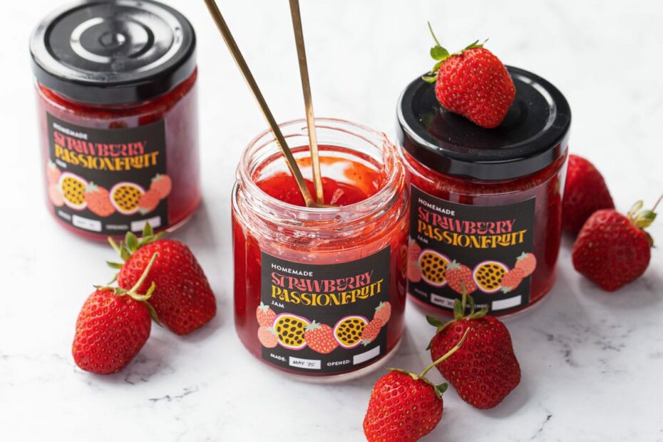 Strawberry Passionfruit Jam