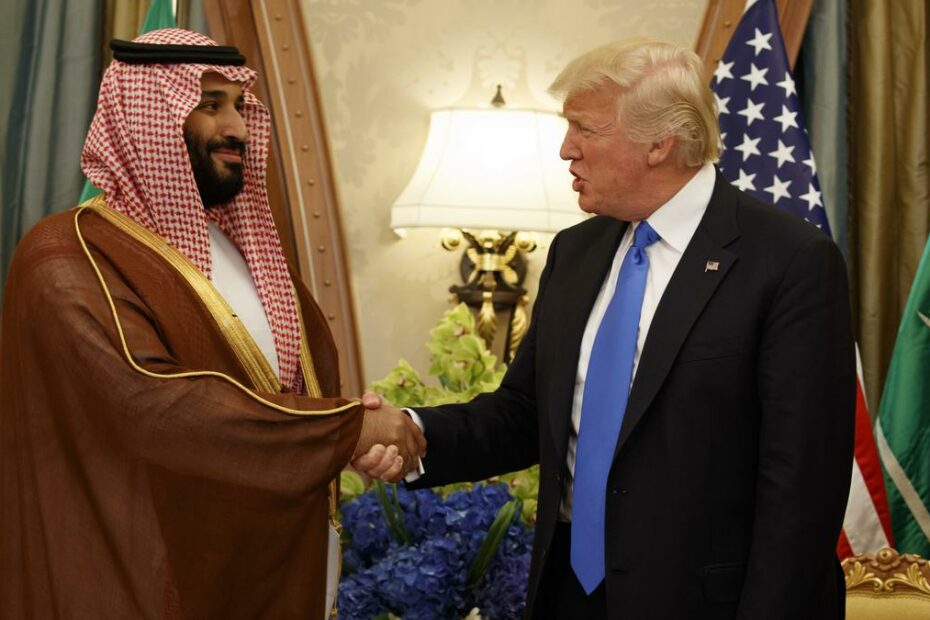 U.S. President Donald Trump visiting Gulf Arab states while crises flare in Gaza and Iran