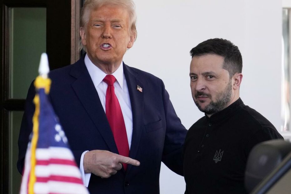 U.S., Ukraine sign economic deal after Trump presses Kyiv to pay back U.S. for help in repelling Russia