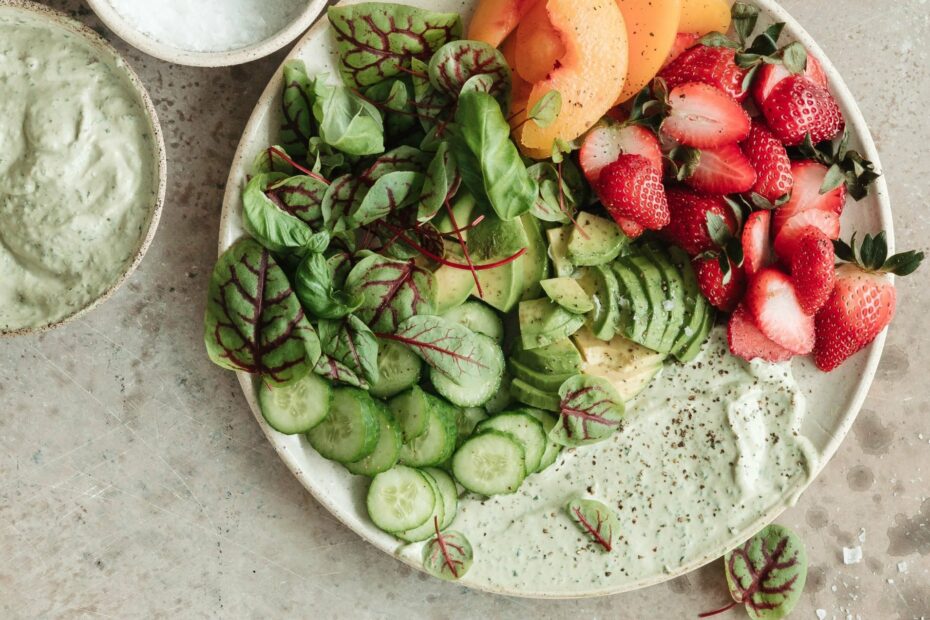 easy fruit salad with strawberries and peaches recipe_best foods for skin