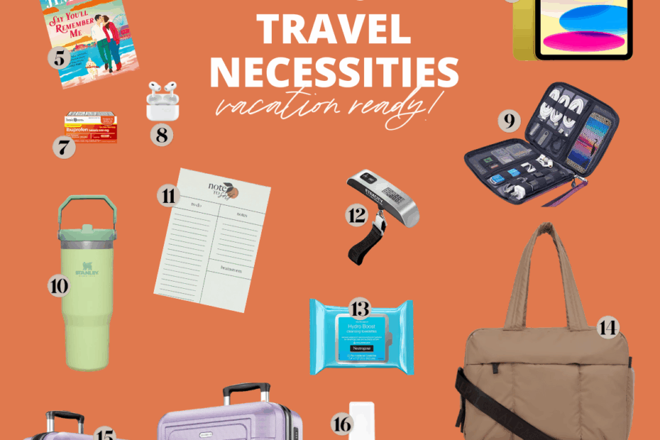 What I Pack Every Time I Travel - Living in Yellow