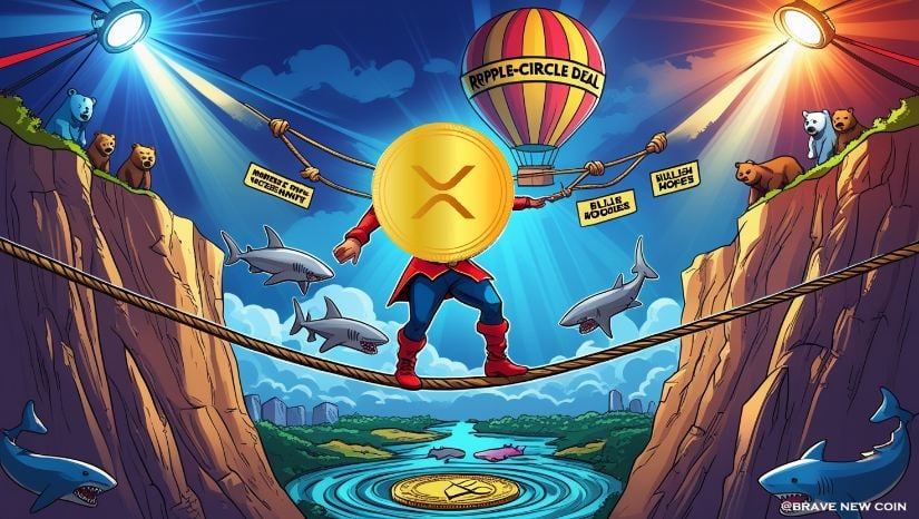 XRP News Today: XRP Holds Key Support as Ripple-Circle Deal Sparks Bullish Reversal Hopes