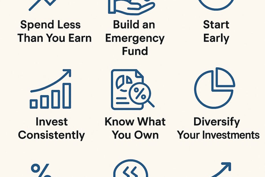 The Nine Golden Rules of Long-Term Wealth-Building