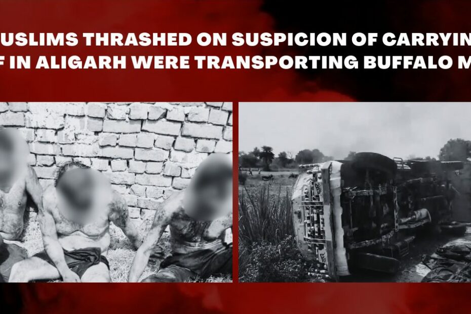 A beef over buff: Vigilantes in Aligarh assaulted Muslims over buffalo meat, booked them for cow slaughter - Alt News