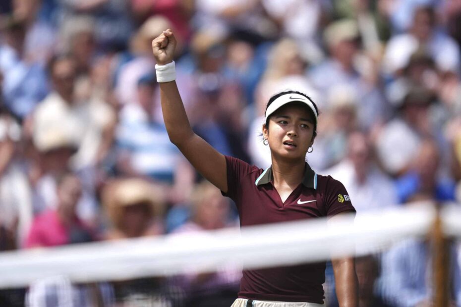 Alex Eala Wimbledon 2025 Eastbourne Open tennis Barbora Krejcikova