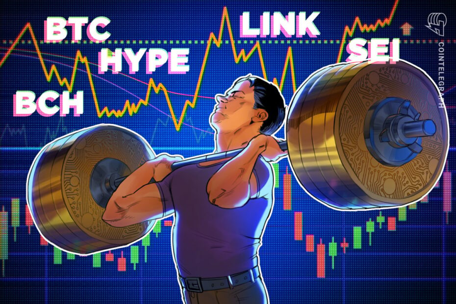 Bitcoin aims for highest weekly close: Will HYPE, BCH, LINK, and SEI follow?