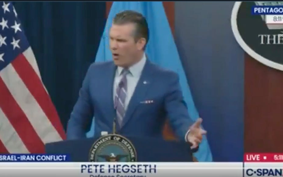 CHRIST, Pete Hegseth Is An Emotional Drunk We Mean Sober Guy