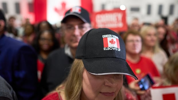Changing political climate causing 'elbows up' merch sales to slump, Canadian businesses say | CBC News