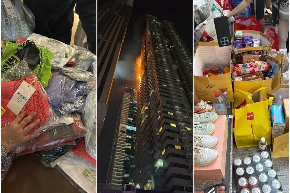 Dubai Marina fire: Residents open homes, share meals with displaced tenants