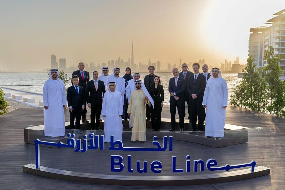Dubai: Sheikh Mohammed lays foundation stone for first Blue Line metro station