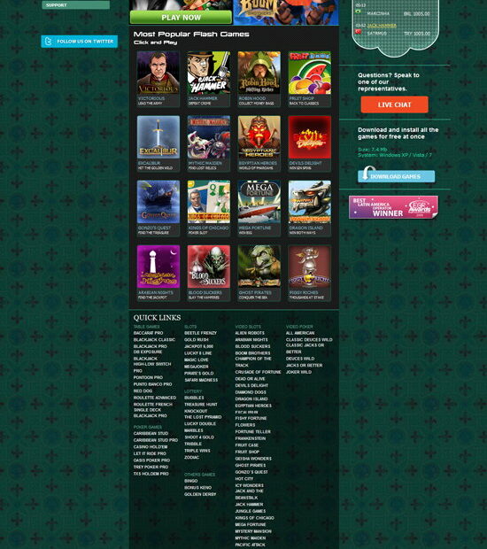 Casino age of privateers