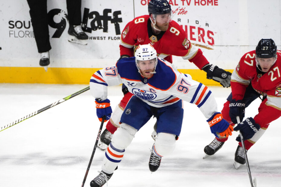 Game 1 Notebook: Panthers' Anton Lundell tasked with containing Connor McDavid