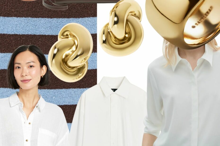 womens white button down, how to wear a button down, white shirt styling ideas