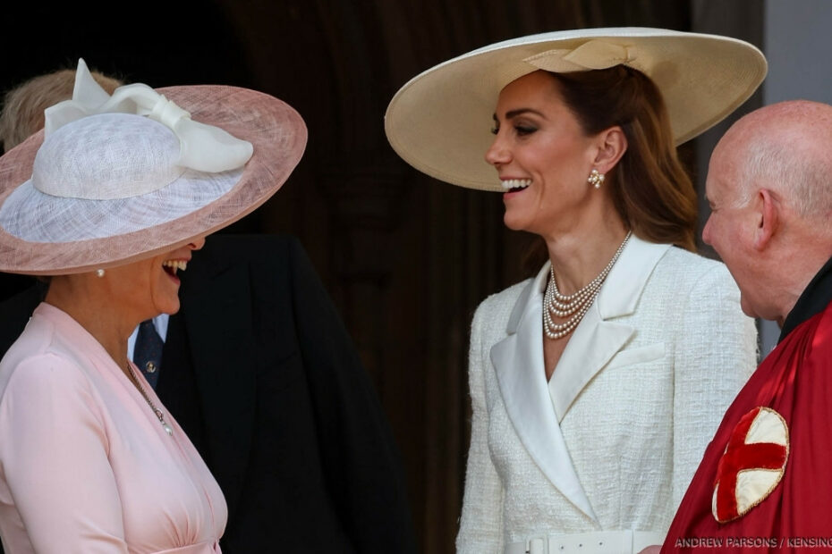 Kate Middleton Looks Breezy In White Blazer Dress For Garter Day 2025