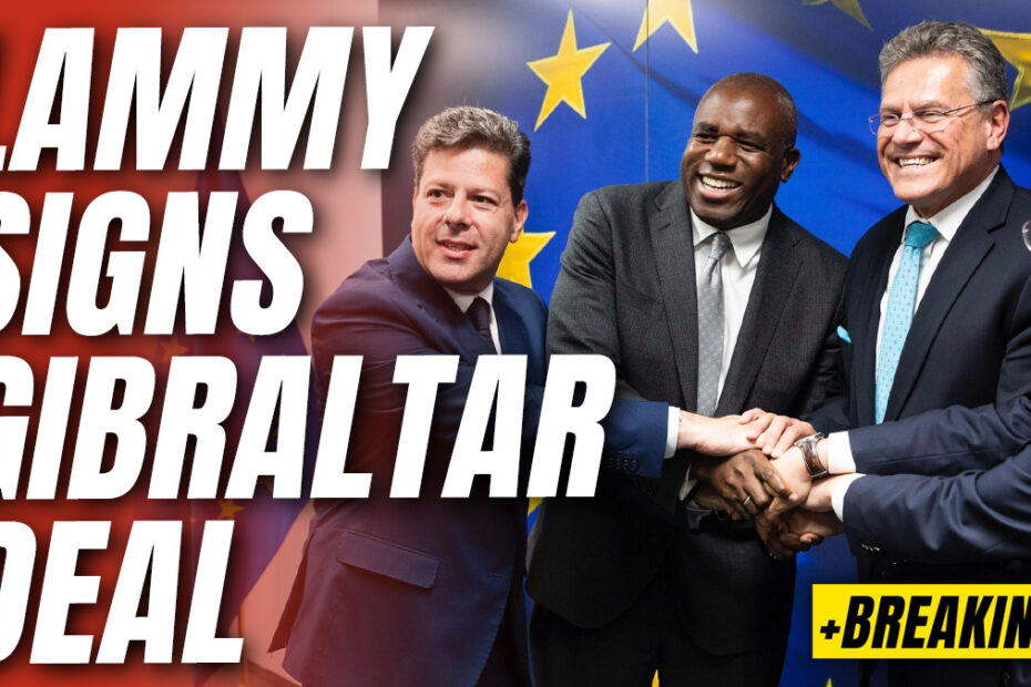 Lammy Signs Gibraltar Deal With EU