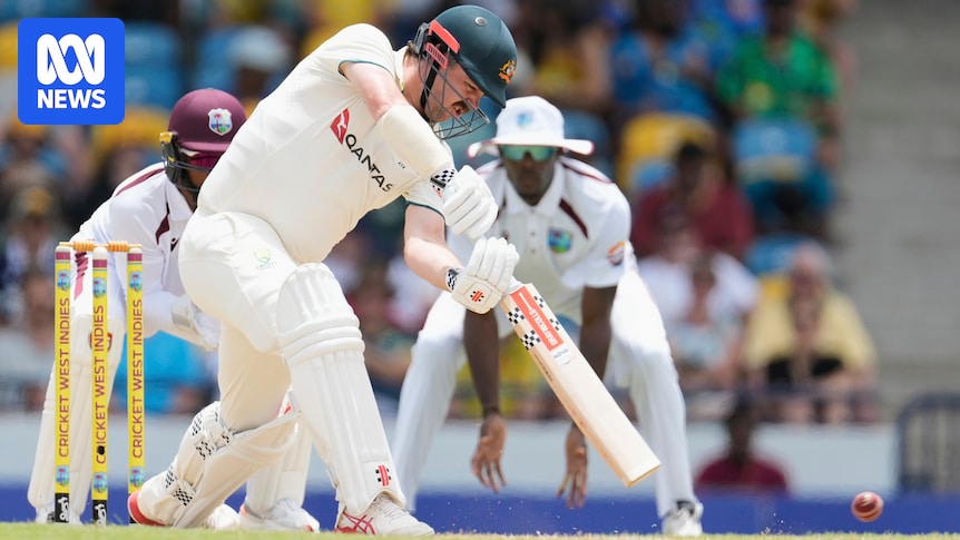 Live: Travis Head hits 50 as Australia fights back from top order collapse
